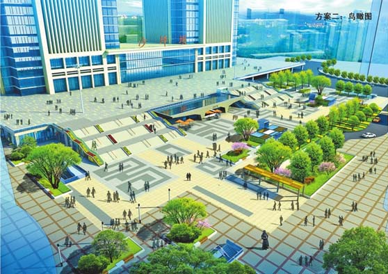 全市首例公共停车库PPP项目在三峡广场开建