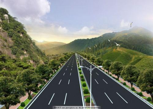 重庆两条高速公路开工建设 莫恭明宣布开工