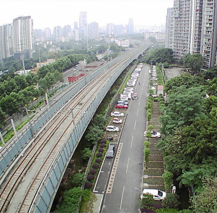 渝泊沙坪坝区站西路公共停车场