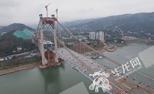 虎年开门红 | 重庆郭家沱长江大桥合龙在即 今年内有望建成通车