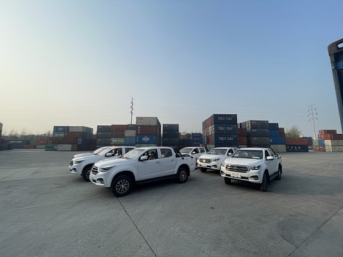 渝新欧助力“重庆造”新能源汽车首次沿中老铁路出口东盟